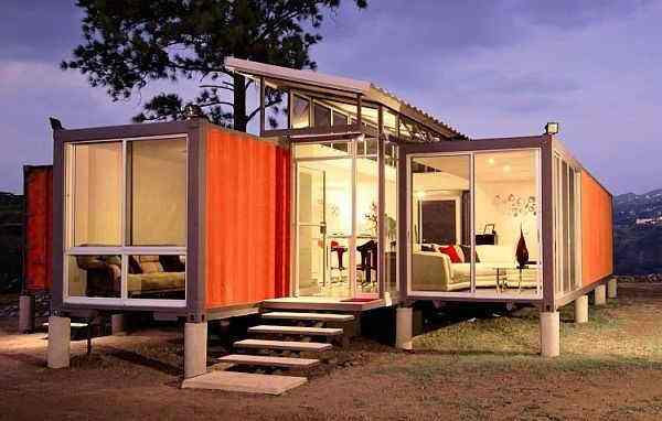 Tiny container home Tiny container home
