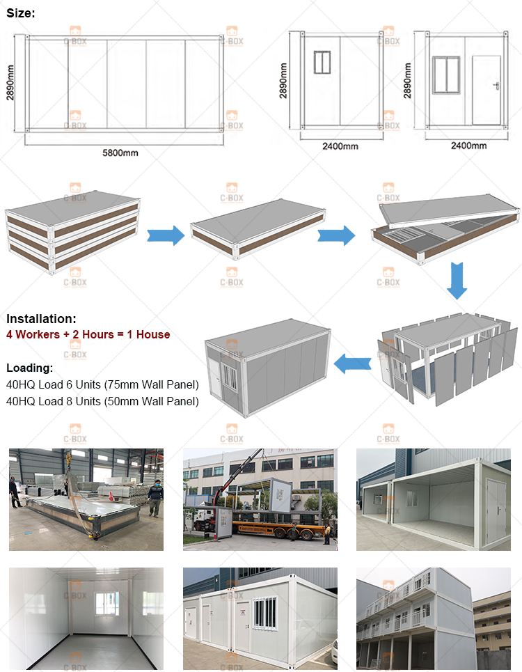 flat pack containers 