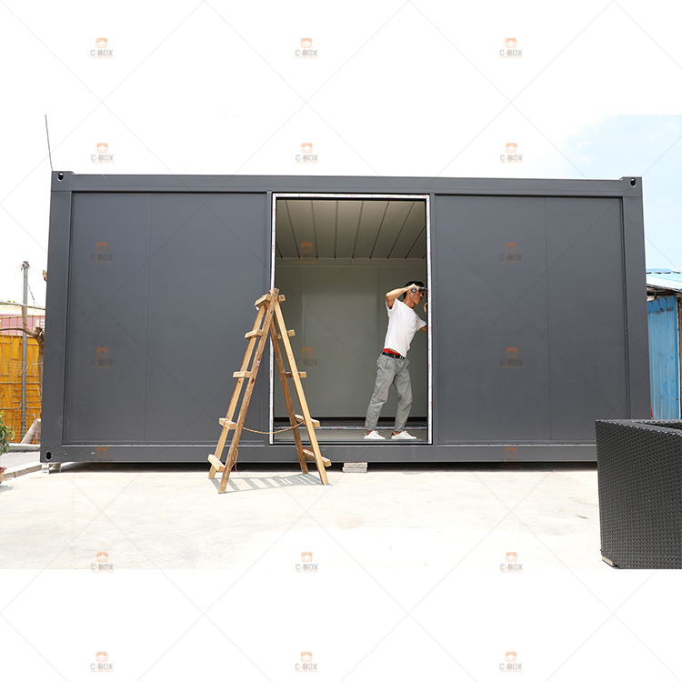 commercial usage container house as a milk tea shop