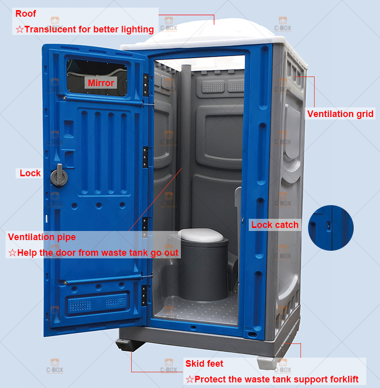 portable toilet trailer rental near me