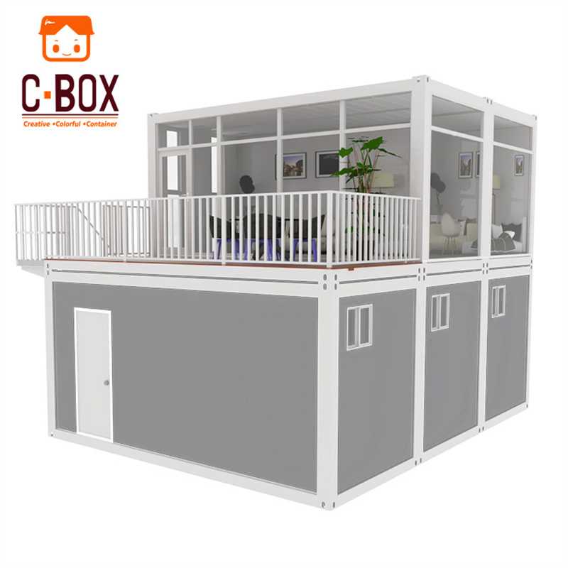 collapsible house container