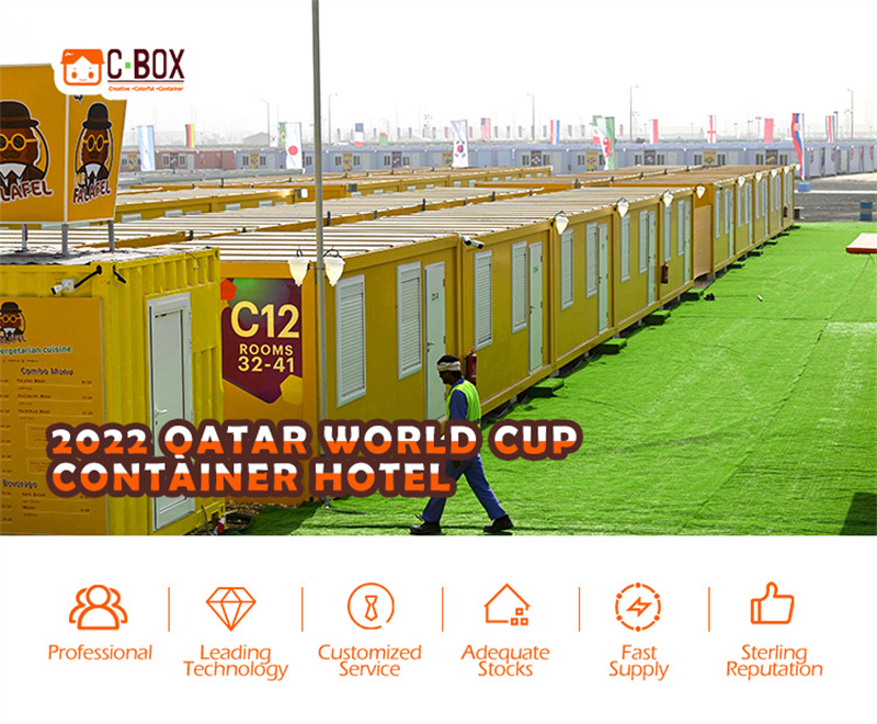 world cup container hotel