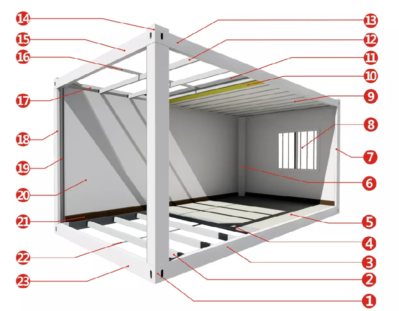 detachable container house