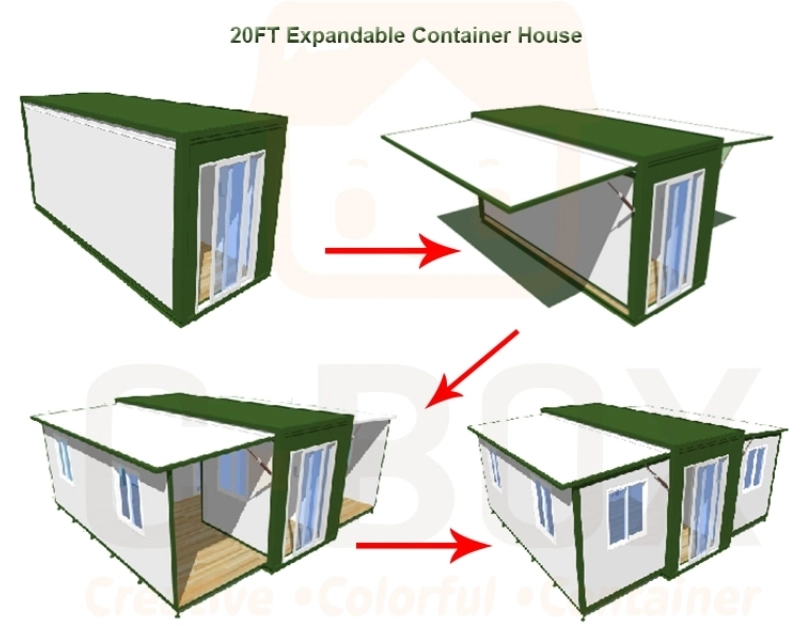 expandable living container