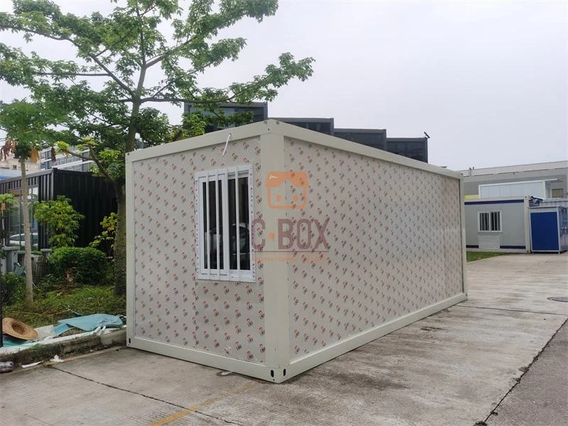 folding flat pack container house