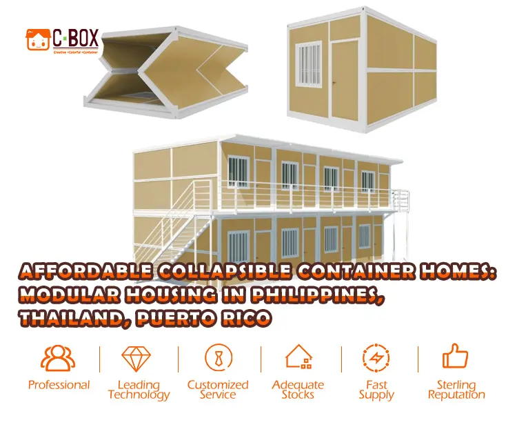 collapsible container homes