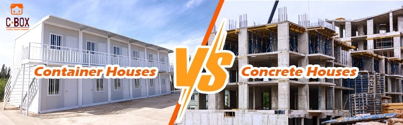 container houses vs concrete houses