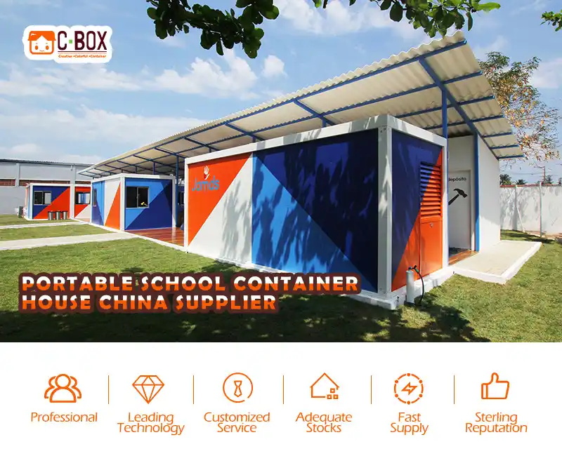 flat pack container school