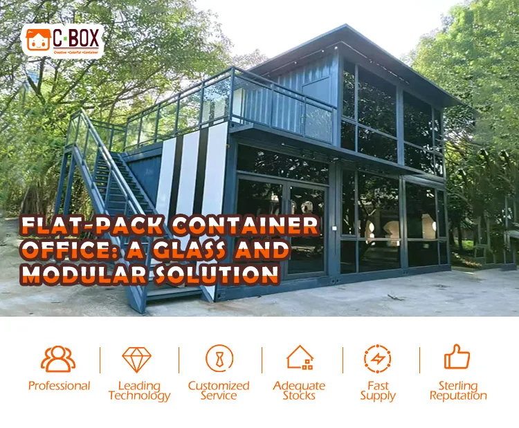 flat-pack container office