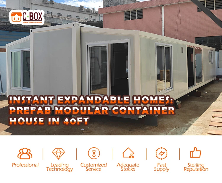 instant expandable homes