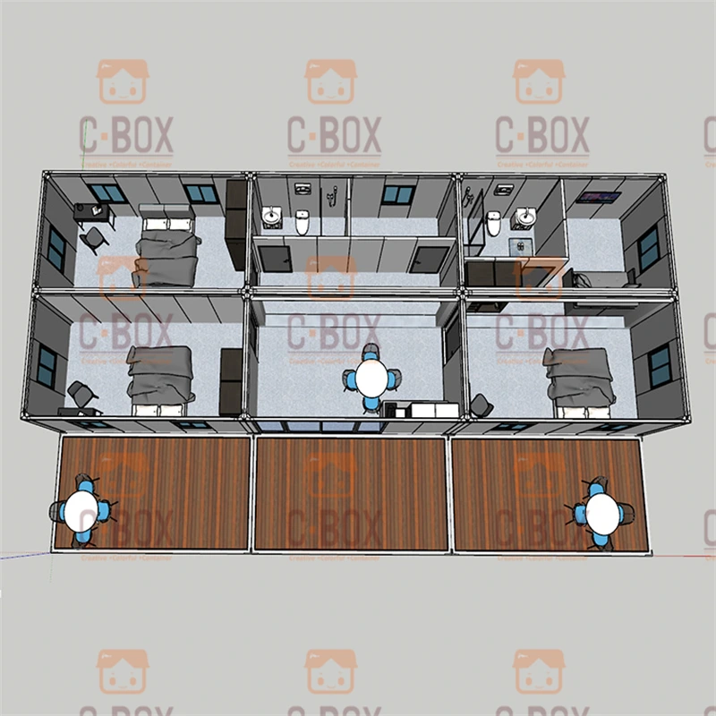 modular box for house