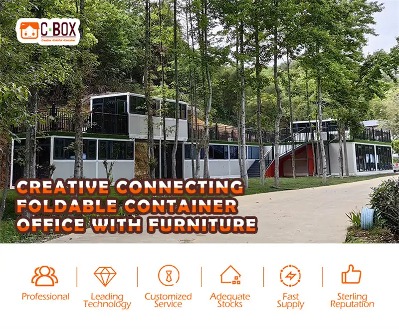 foldable container office