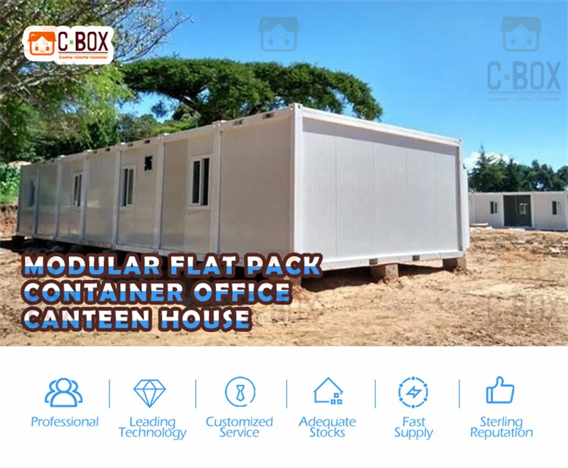 6m flat pack container house