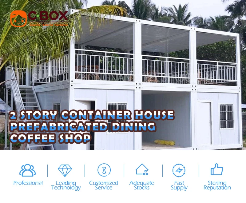 2 story container house for sale