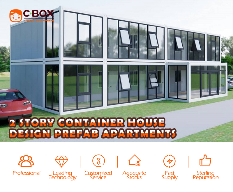 prefab container house apartment