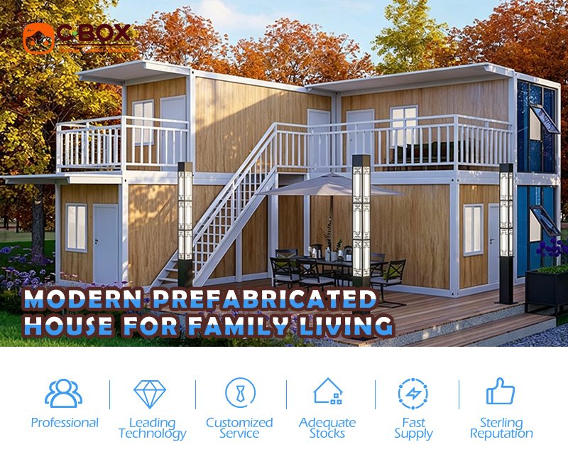 modern prefabricated house‌