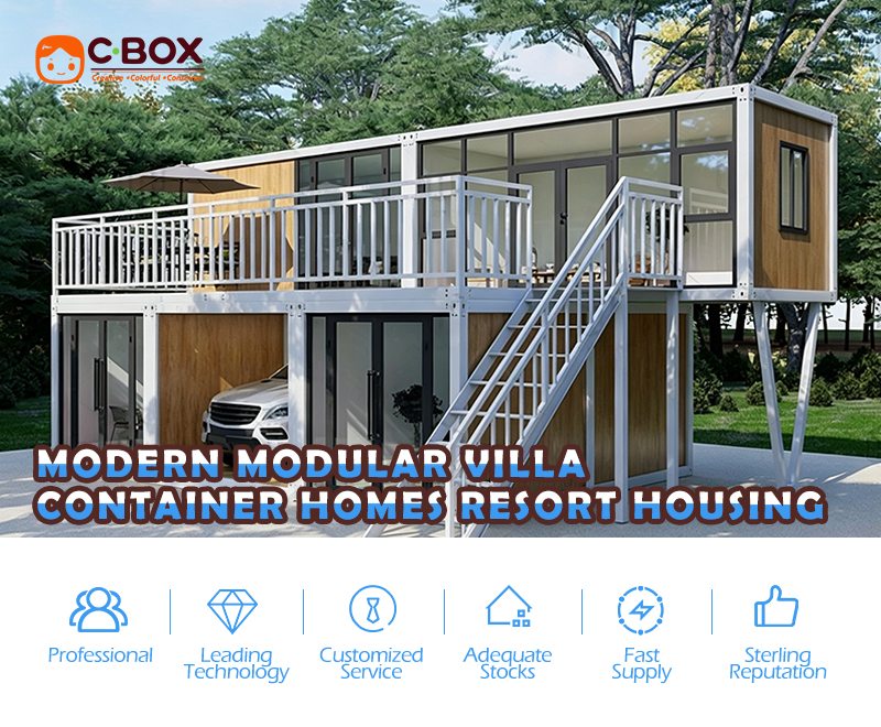 modular villa container homes