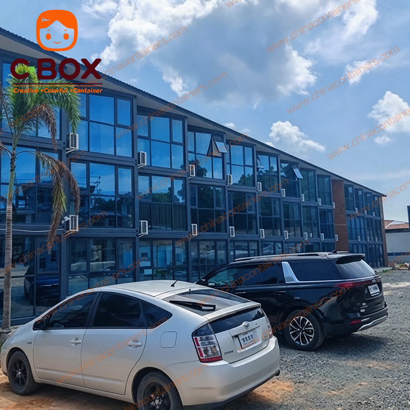 custom built modular hotel