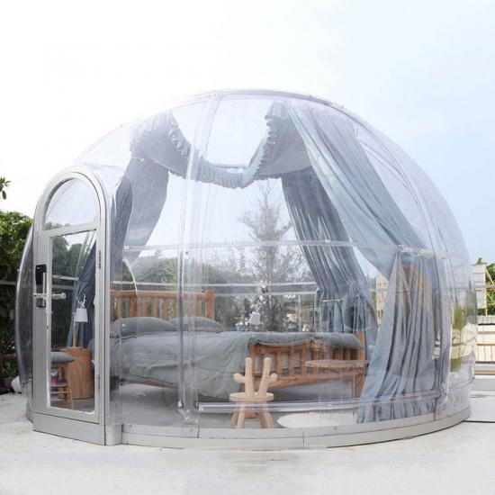 clear bubble tent