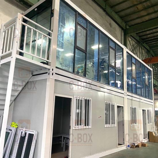 detachable flat pack container house