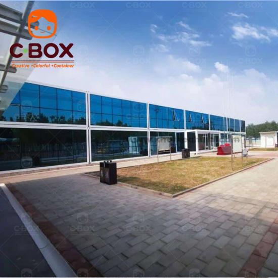 temporary modular office building