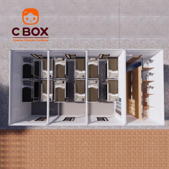 Provisional container living unit