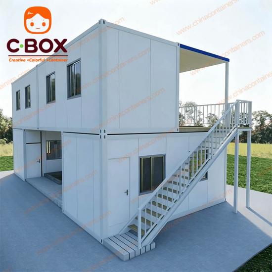 glass wall container house design
