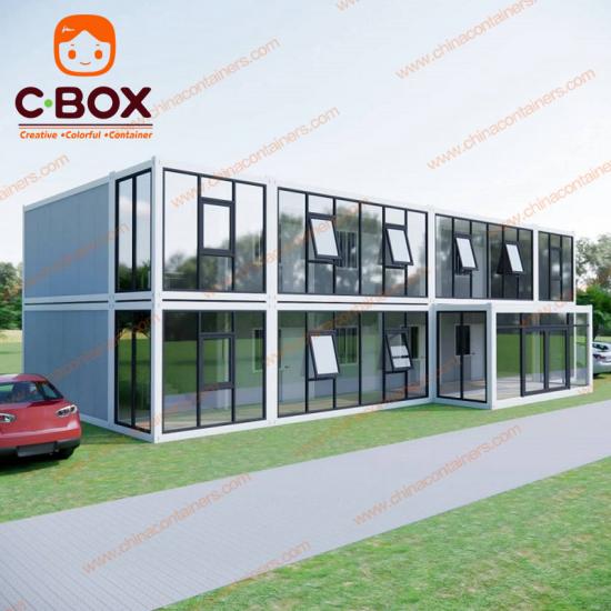 2 story container house design