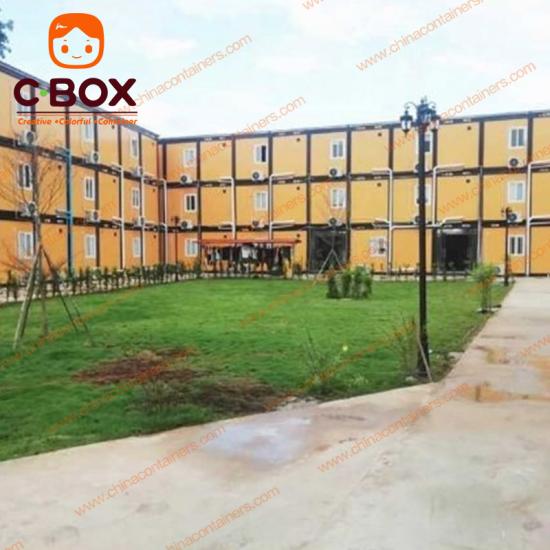 custom built modular hotel