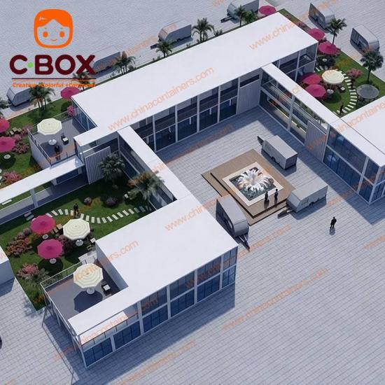 two story modular dormitory
