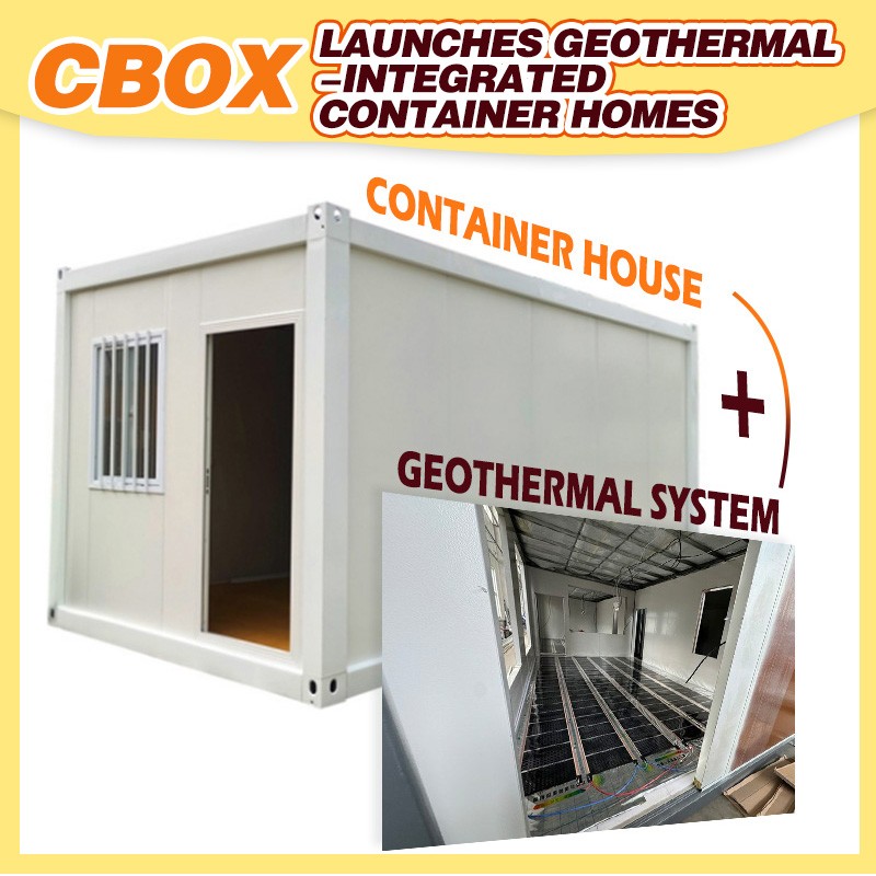 CBOX Launches Geothermal-Integrated Container Homes