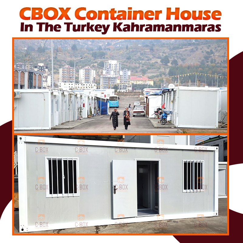 CBOX Container House In The Turkey Kahramanmaras