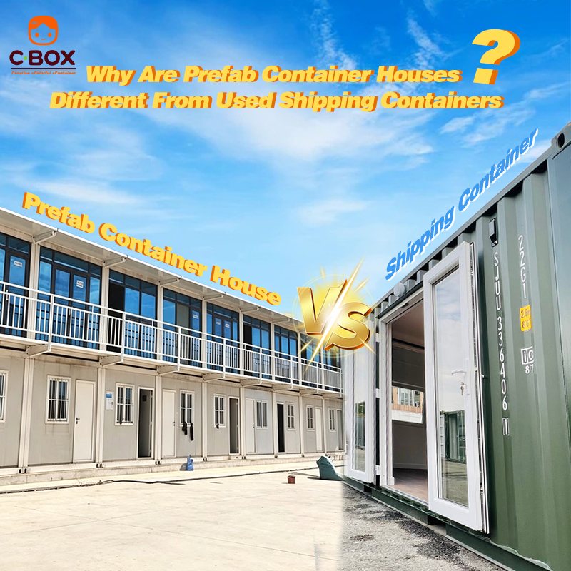 Why Are Prefab Container Houses Different From Used Shipping Containers?