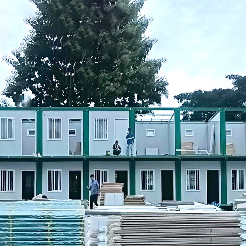 CBOX latest container house project report