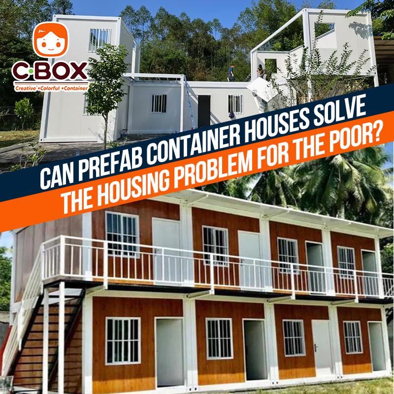 Can prefab container houses solve the housing problem for the poor?
