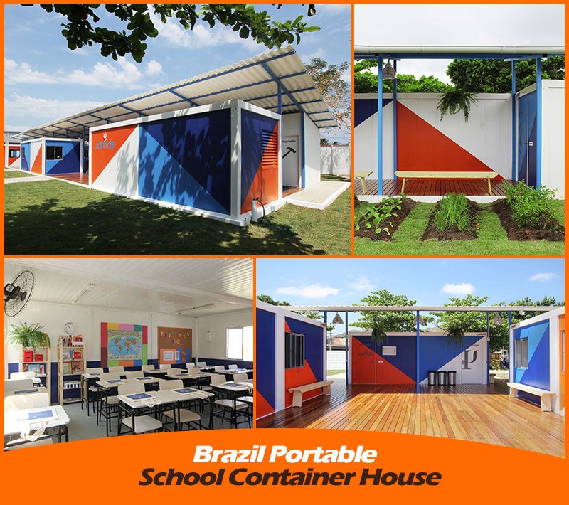 CBOX: Brazil Portable School Container House